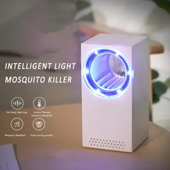 

Home Electric Mosquito Repellent Killer LED Ultraviolet Light Electronics Photocatalyst Trap Lamp Silent Kill Trap Fly Repeller