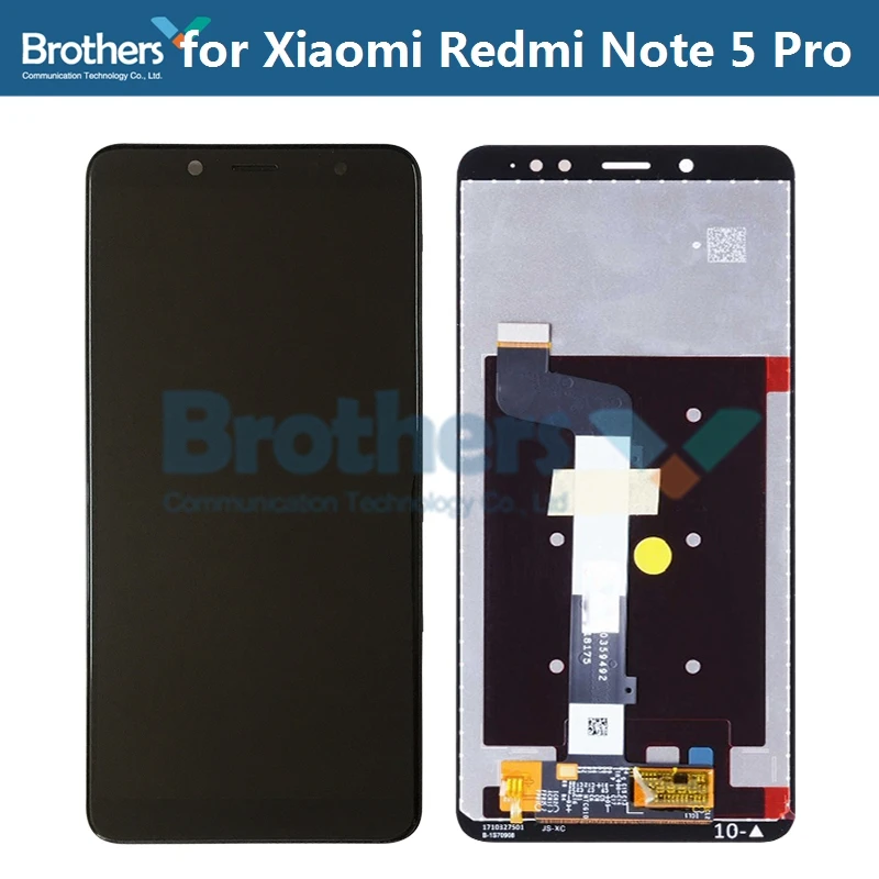 Black No Frame ЖК-экран для Xiaomi Redmi Note 5 ЖК-дисплей для Xiaomi Redmi Note5 ЖК-сборка MEI7S MEI7 сенсорный экран дигитайзер Замена - Цвет: Black No Frame