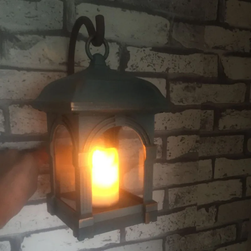 

Outdoor New Products Solar Lanterns LED Candle Lanterns Candle Flicker Lantern Light Control Lighting Garden Hanging Lights