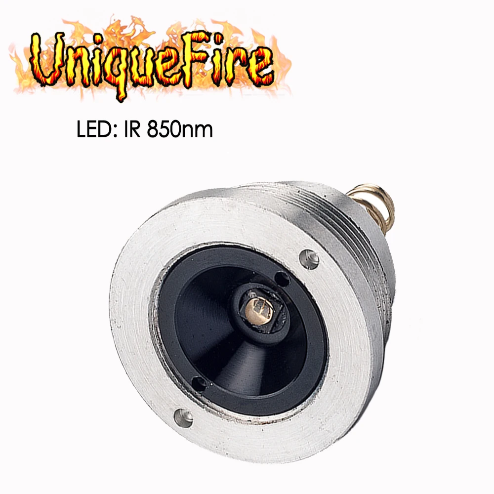 UniqueFire 1406 ИК 850 держатель лампы/сменный светодиодный светоизлучающий модуль для