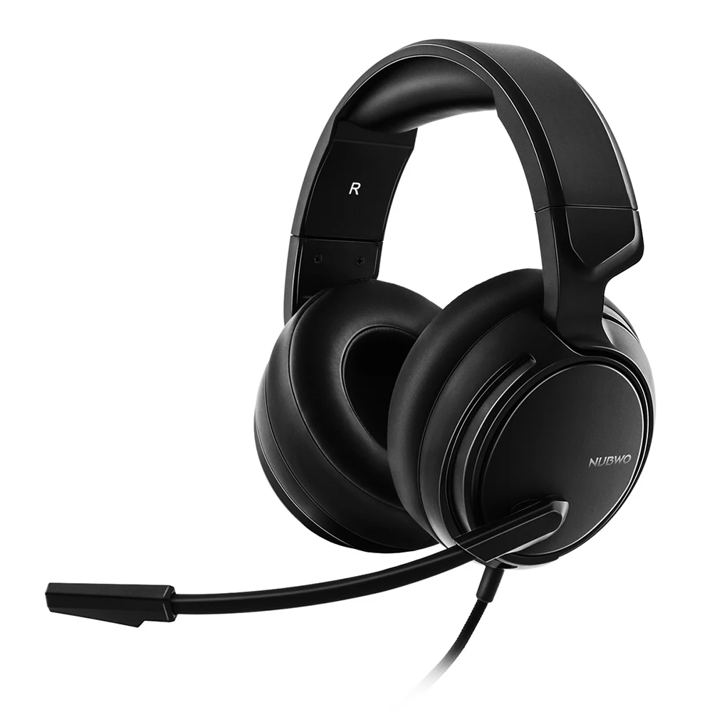 Игровые наушники NUBWO N12 с микрофоном шумоподавление 3 5 мм AUX Накладные гарнитура