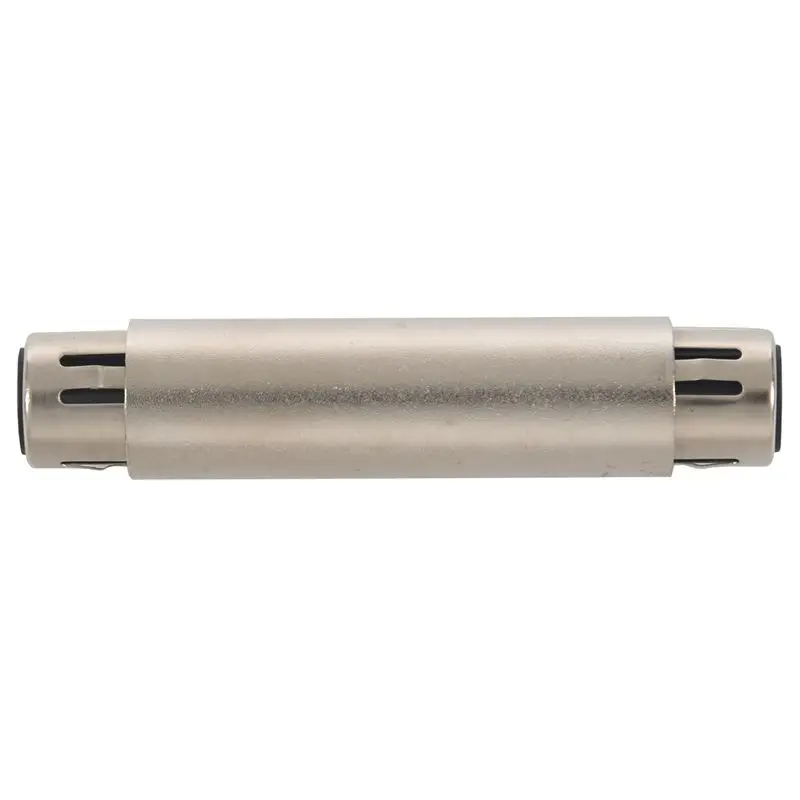 

Silver Tone 3 Pin XLR Female to 3 Pin XLR Female Extension Converter