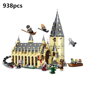

Great Hall Express Castle Building Blocks Bricks Compatible With Lepining DIY Toys For Children Gift