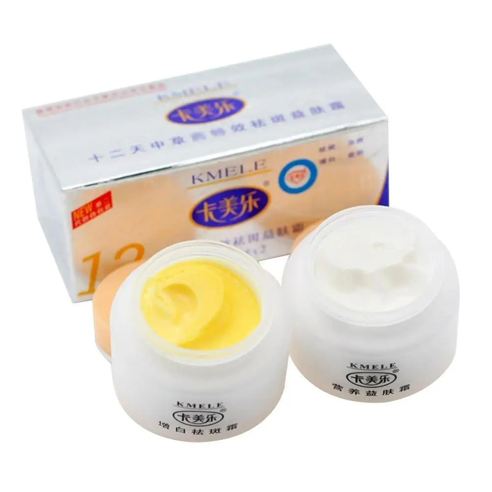 Original 12-day herbal anti-spot remove spots acne wrinkles pack 2 in 1 Day Cream And Night | Красота и здоровье