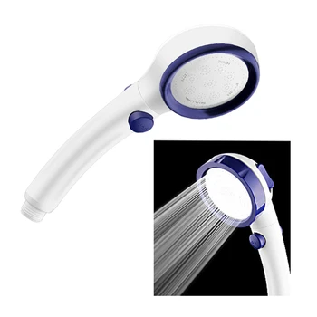 

1PC Hand Held Showerhead Detachable Water-saving Three-gear Adjustable Nozzle for Bathroom Home