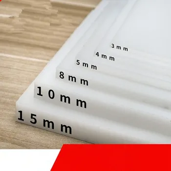 

Thickness 1/3/5/6/8/10*100*100MM PTFE Sheet Teflon Plate Teflon Board Block Polytef Plate Anti-Corrosion