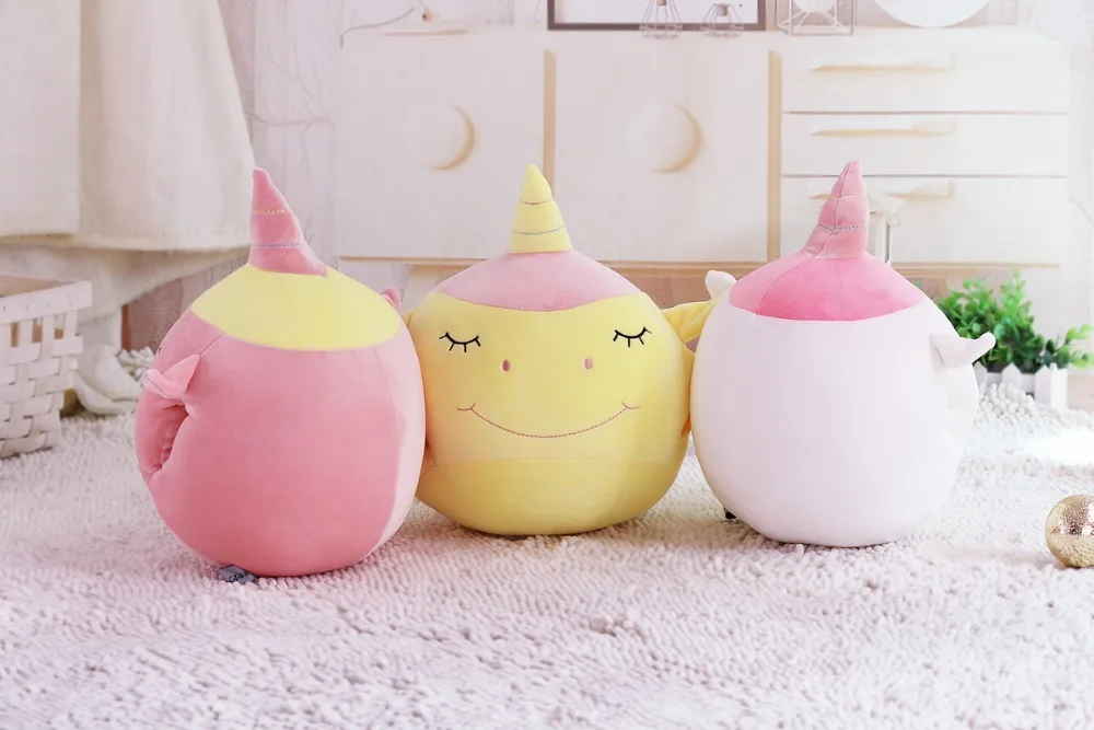 Kawaii Fat Unicorn грелка для рук мягкая подушка Единорог Подарки Плюшевые игрушки куклы