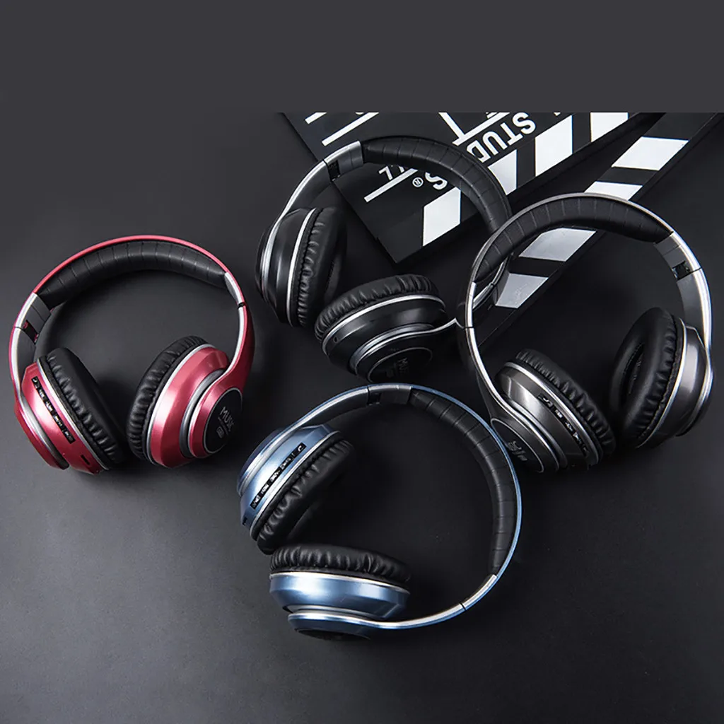 Bluetooth наушники, беспроводная гарнитура, Bluetooth музыка, спортивный штекер, мультяшный складной светодиодный, беспроводная гарнитура с аудио usb-кабелем