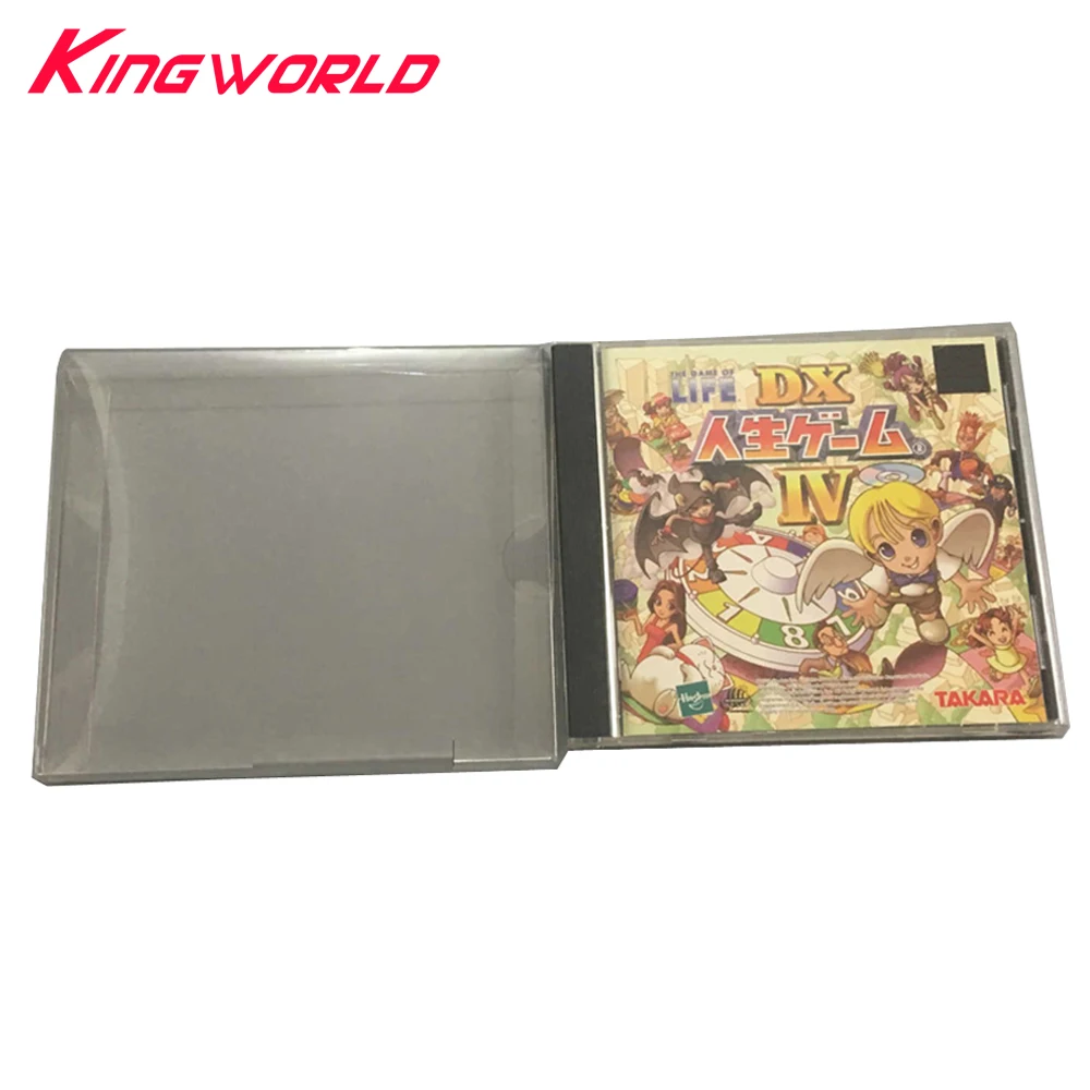 Прозрачная витрина для Playstation PS1 коллекция игровых карт Женская защитная коробка