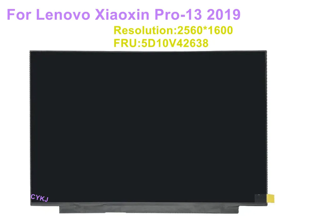 Оригинальный ЖК-дисплей для ноутбука Lenovo Xiaoxin 13 PRO 2019 экран со стеклянной крышкой