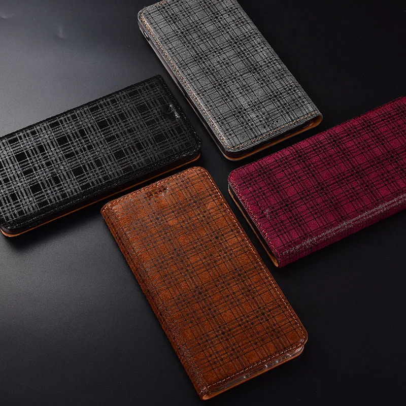Чехол для Xiaomi Mi 9 Pro плед стиль матовая Натуральная кожа флип Бумажник чехол для Xiaomi Mi 9 SE Чехлы для телефона