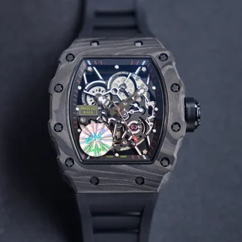 

RM035 carbon fiber automatic mechanical men's watch sapphire