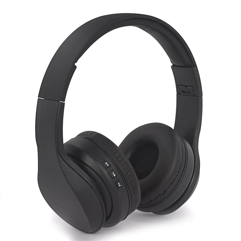 Ouhaobin Bluetooth 5,0 Наушники Беспроводные Hi-Fi стерео микрофон Складная гарнитура над ухом для мобильных телефонов с usb зарядным кабелем