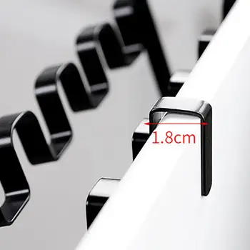 

Iron Organize Hooks Foldable Garbage Bag Hanging Rack Portable Household Garbage Bag Bracket Hooks