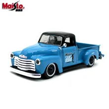 Maisto 1:24 Масштаб 1950 Chevrolet Pickup литье под давлением литая модель автомобиля украшение коллекция подарок детские игрушки Hotweels