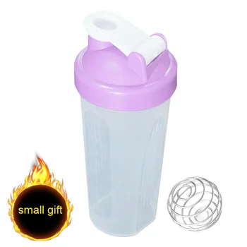 

400ml/600ml protein powder shake bottle mixing bottle sports fitness protein shaker sports water bottle（small gift））