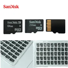 10 шт./лот,, SanDisk, 64 Мб, 128 Мб, 256 Мб, 512 МБ, 1 ГБ, 2 ГБ, 4 ГБ, 8 ГБ, Micro SD карта памяти, TF карта, Micro Flash карта