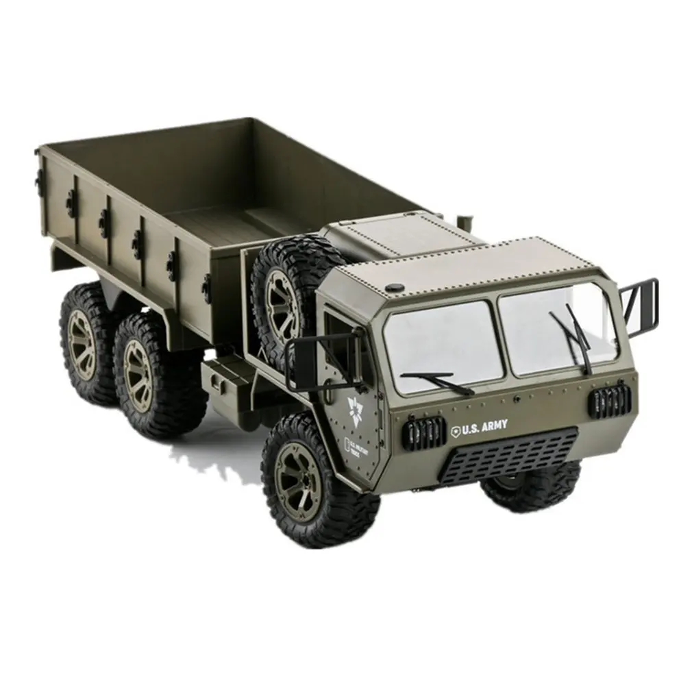 

1:12 Simulation Military Card Model 8-wheel Drive Military Card Towing Model RC Remote Control Vehicle Toys