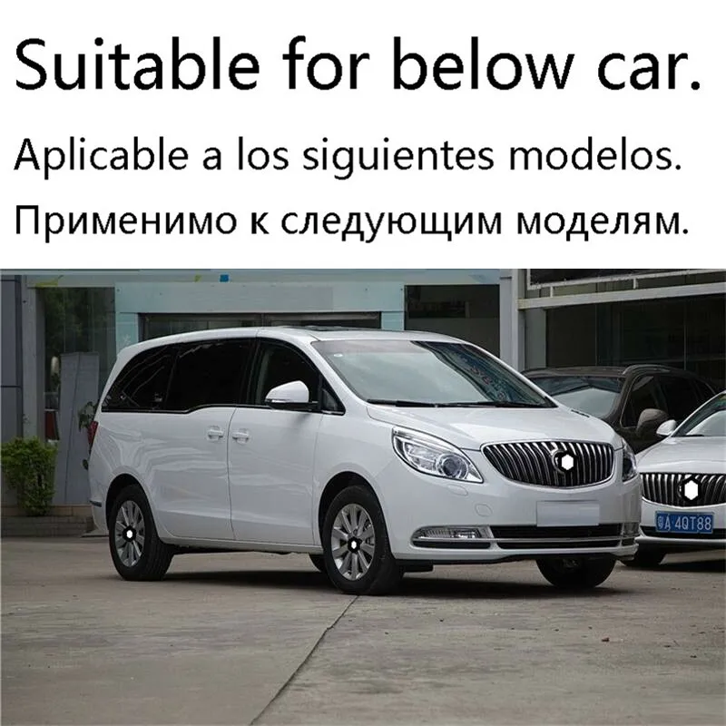  Car Trunk Rear Panels Foot Pedal Exterior Decorative Chromium Auto Protecter Trim Accessories 14 15