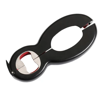 

New Multifunction Premium 6-In-1 Jar Can Bottle Cap Opener Lid Twist Off Kitchen Tool