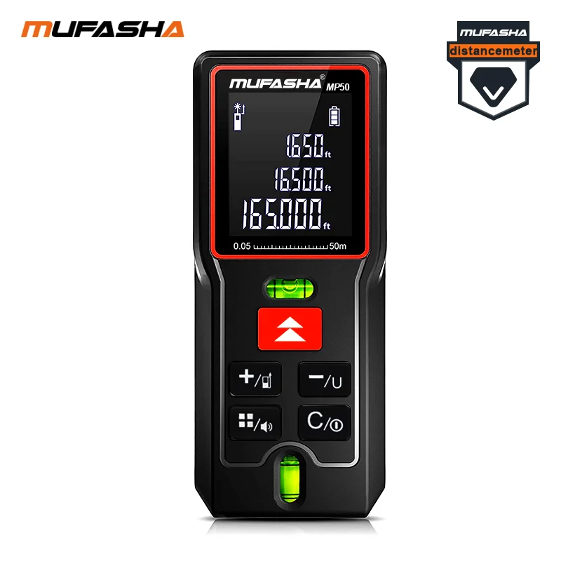Portable Laser Distance Meter Degital Measuring Tool Rangefinder laser rangefinder distance meter electronic component measurement tool