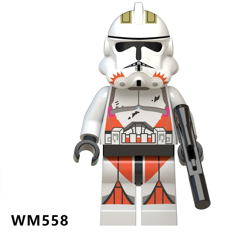 Starwars Luke Leia Han Solo Darth Vader Obiwan Yoda Ray Finn C3po jedi Building Blocks Toy for Children Star Wars Figures Bricks