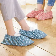 Hot Flamingo odporny na kurz stopy obejmuje wielokrotnego użytku elastyczne buty pokrywa Student Machine Room stopy pokrywa gruba odporna na zużycie nakładka ochronna na buty