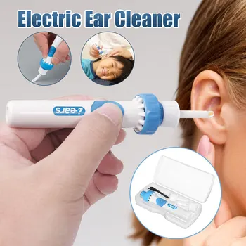 

Safety Cordless Vacuum Electric Ear Cleaner Cleaning Ear Wax Cleaner Wax Remover for Kids Painless Personal health Care Tool