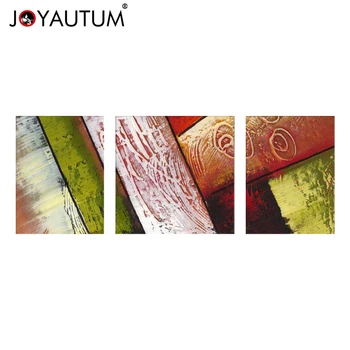 

Modern living room decoration painting abstract hanging art triple sofa background wall hand drawn oil painting