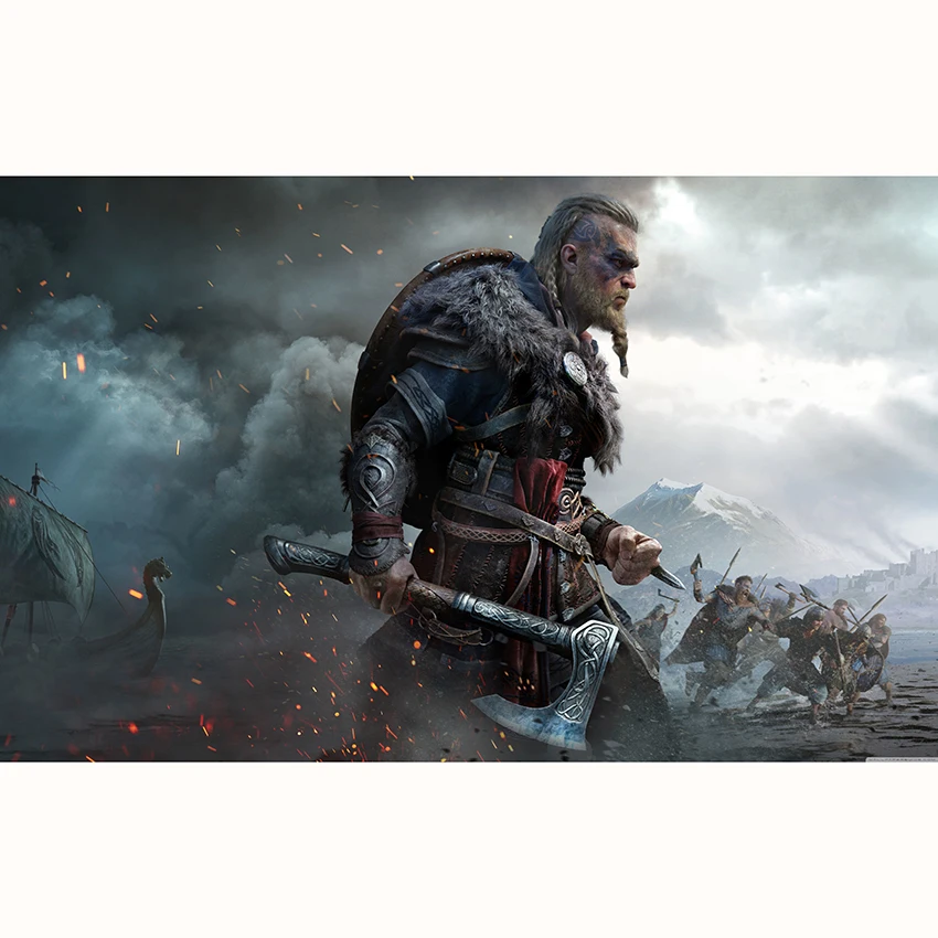 

Гобелен Valhalla, цифровое художественное настенное покрытие, украшение для дома, флаги и баннеры для спальни, заводская цена
