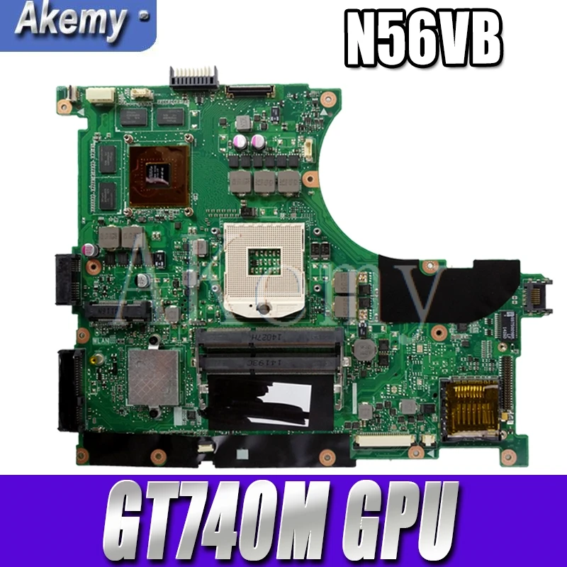 N56VB Moederbord Voor Asus N56VM N56VZ N56V N56VV N56VJ Laptop Moederbord Getest 100% Werk Originele Moederbord GT740M Gpu N56VB Moederbord Voor Asus N56VM N56VZ N56V N56VV N56VJ Laptop Moederbord Getest 100% Werk Originele Moederbord GT740M Gpu