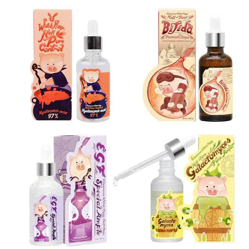 

Chinese brand Eflzavacca Witch Piggy Hell Pore Control Hyaluronic Acid 97% Moisturizing Skin Care Whitening Ageless Anti Winkles
