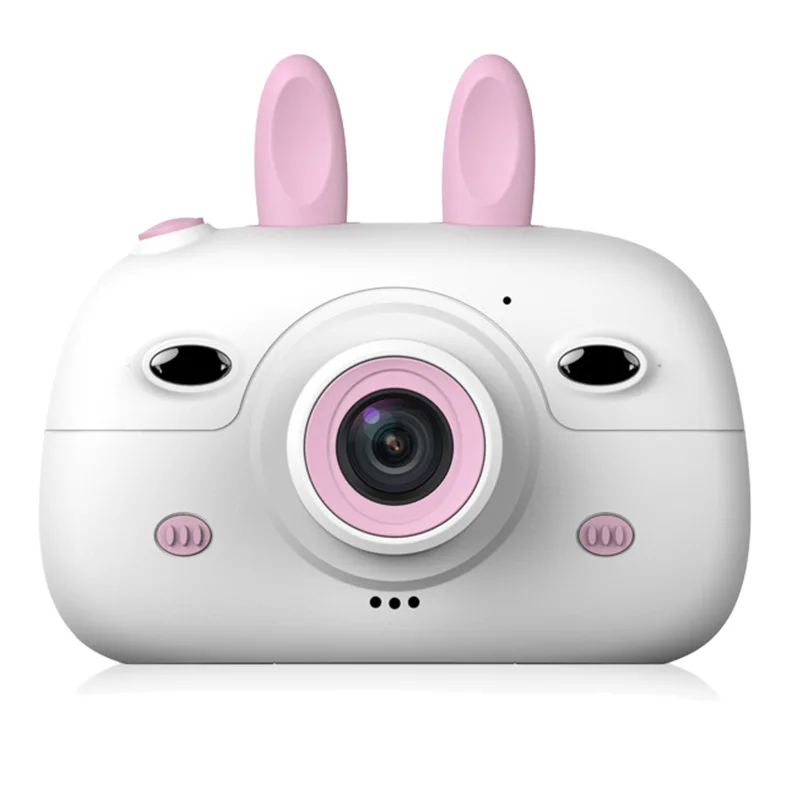 

1080P Digital Video Camera Rechargeable Child Camcorder Shockproof Kids Toy Camera with 2.4 Inch IPS Screen,16GB TF Card, Gift f