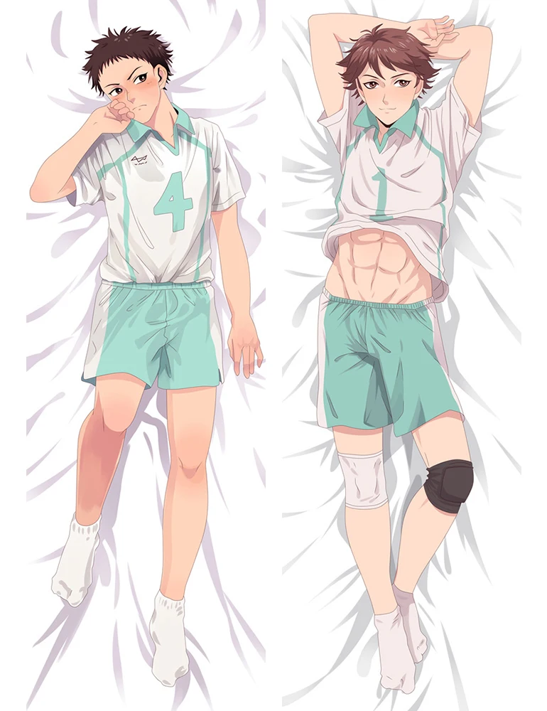 Аниме Dakimakura тело Haikyuu! 150x50 см 100x35 см подушка чехол Обложка Манга - Цвет: 4