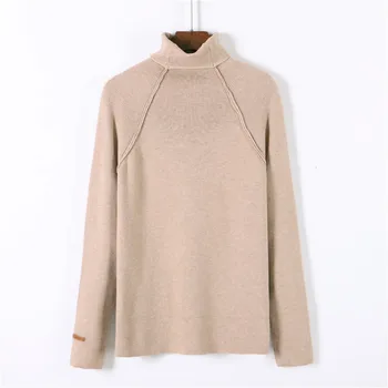 

Sweater Women Pullovers 2020 Winter Long Sleeve Wool Female Pullovers Kintted Brand Name Women Black