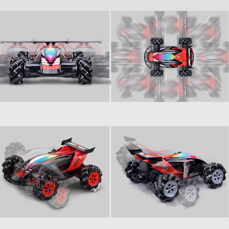4WD внедорожник RC автомобиль игрушка 1/10 трюк шины дрейф 360 градусов спин гоночный автомобиль подарок S7JN