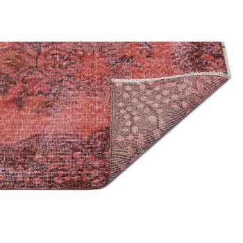 

Handmade Brown Vintage Overdyed Turkish Area Rug 176x276 Cm-5'9''X9'1''