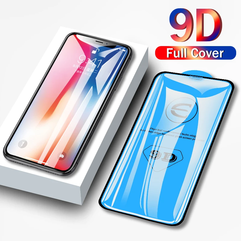 9D Защитное стекло для IPhone 12 mini на Iphone защита экрана|Защитные стёкла и плёнки| |