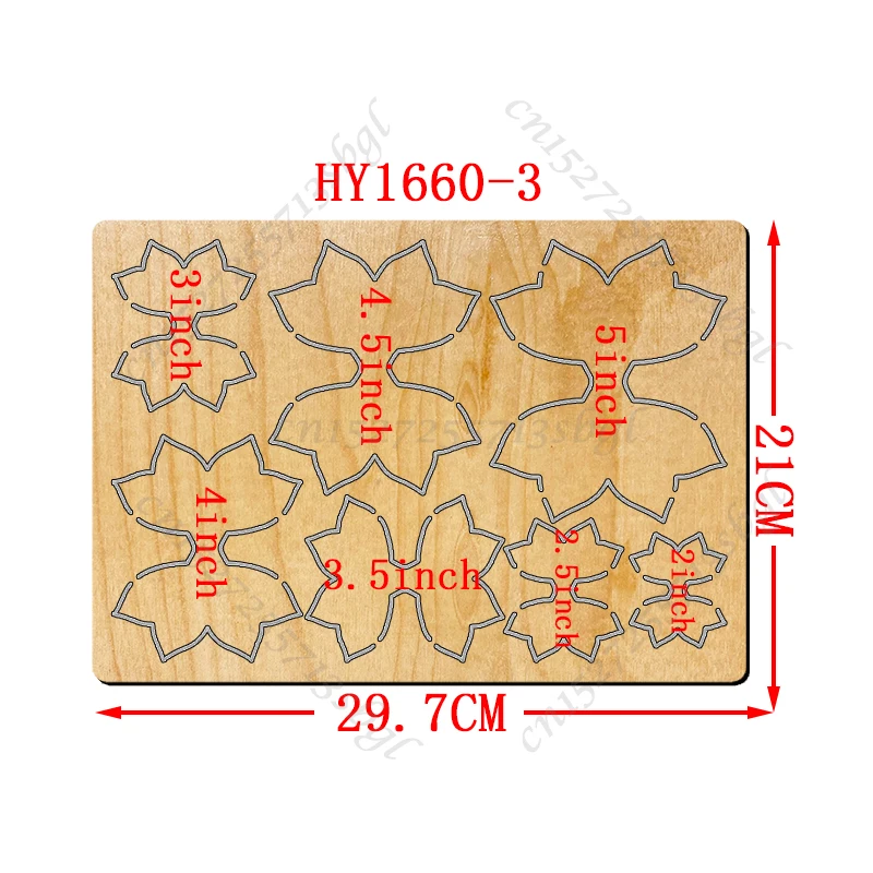 hy1660, moldes de madeira adequados para máquinas de corte comuns no mercado