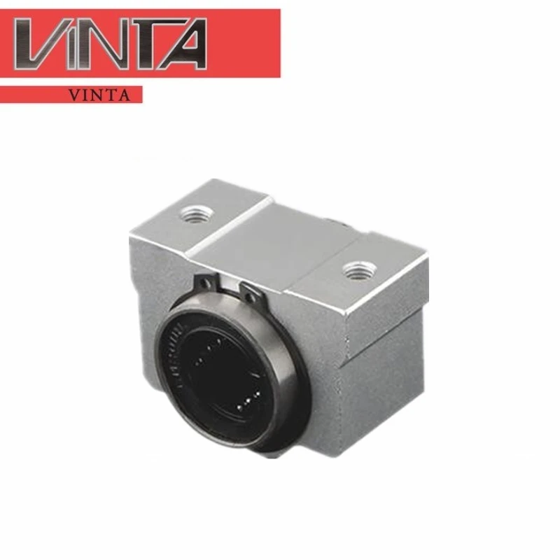 Короткий тип ползунок прямого движения шарикоподшипник блок SC8 10 12 16 20 25 30 35 40 50SUU (VUU) подушка линейный подшипник скольжения