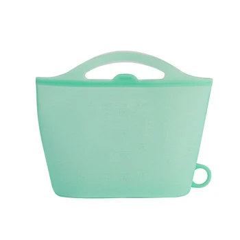 

Silicone Food Storage Bag Reusable Ziplock Bags for Food Storage Airtight Seal Microwave Safe B88