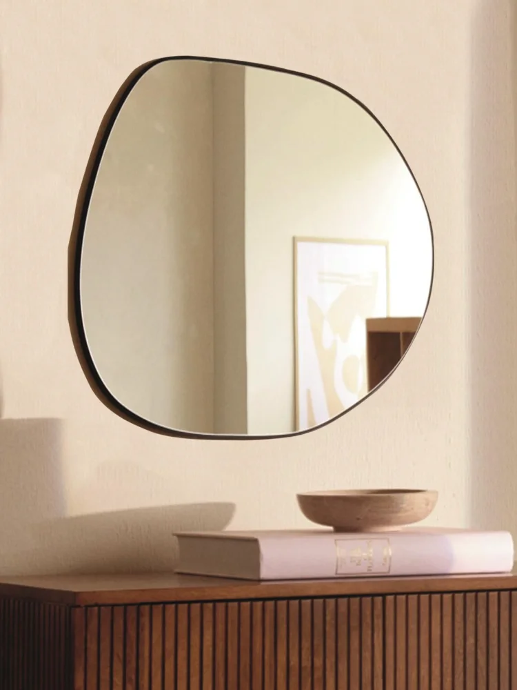 Specchio da parete asimmetrico neostall 75x55 Cm camera da letto per la  casa decorativo elegante arredamento forniture elegante appeso a parete  Design creativo - AliExpress