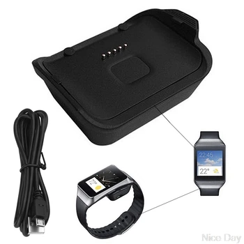 

Charging Dock Charger Cradle For Samsung Gear Live R382 SM-R382 Smartwatch Black M30 20 Dropship
