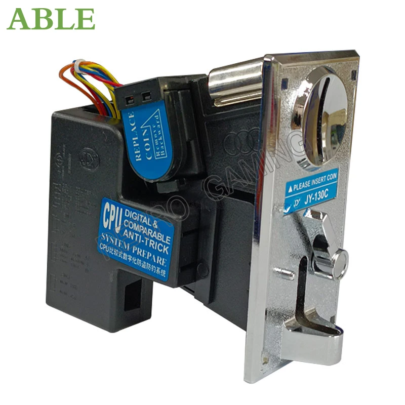 아케이드 게임 기계 DIY 부품에 대 한 금속 패널 기계를 롤 다운 콜렉터 선택기 JY-130C 동전 자동 판매기