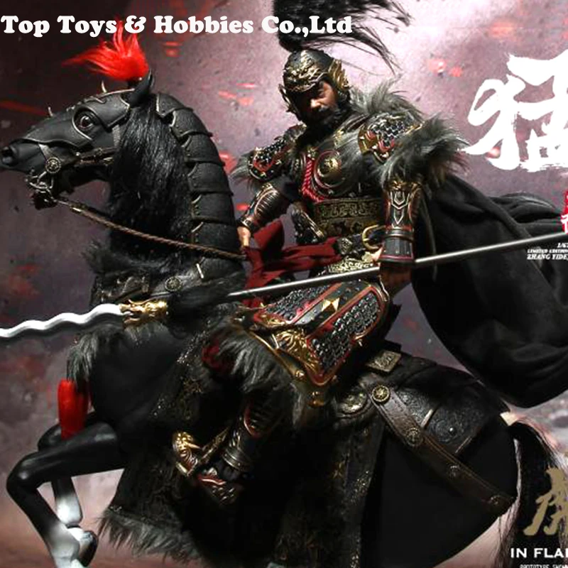 

In stock Fu'll set figure doll The 1/6th scale Sets Of Soul Of Tiger Generals -Zhang Yide & The Wuzhui Horse) IFT-038/ IFT-039