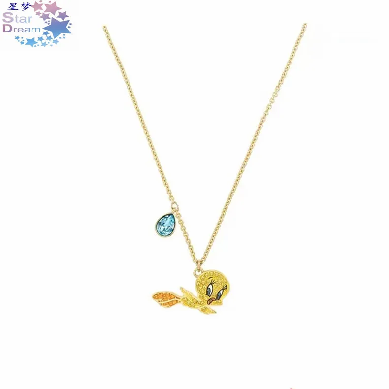 

Amazon Swarovski Element Crystal Autumn And Winter New Style Canary Children Necklace for a Girlfriend Lovers' Day Gift