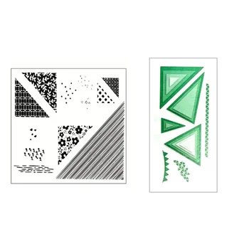 

2020 New Layer Metal Cutting Dies and Scrapbooking For Paper Making Background Lace Embossing Frame Card Craft Clear Stamps Set