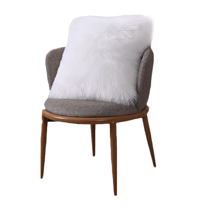 

Simple Fashion Plush Cushion Cover Warm Soft Square Sofa Car Nap Throw Pillow Case Home Supplies Decorbox (without pillow Core)