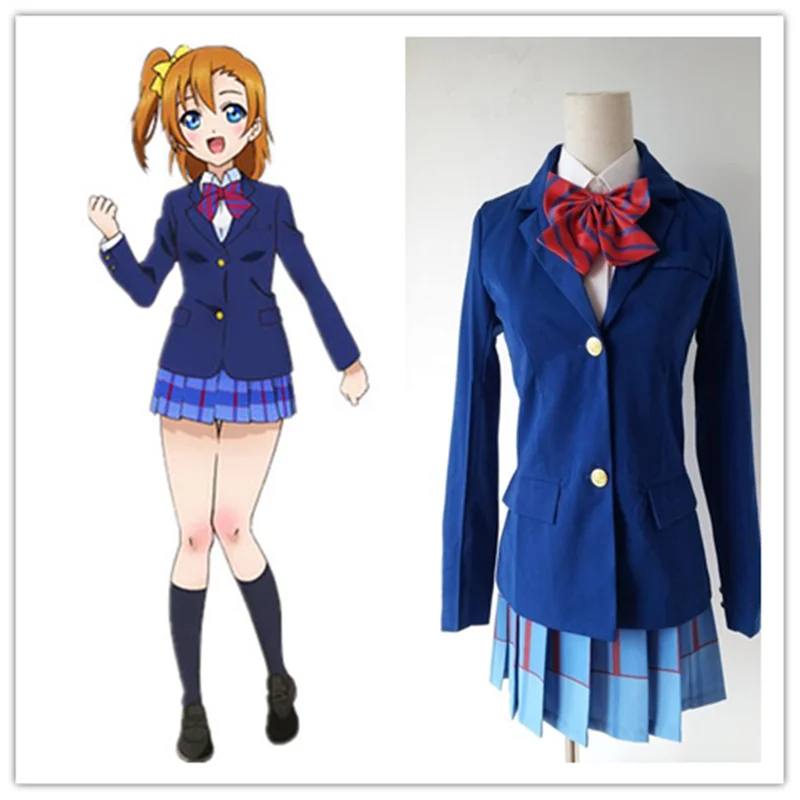 Косплей Аниме Lovelive Love Live костюм Kousaka Honoka Minami Kotori Ayase Eli Tojo Nozomi Nishikino Maki Школьная