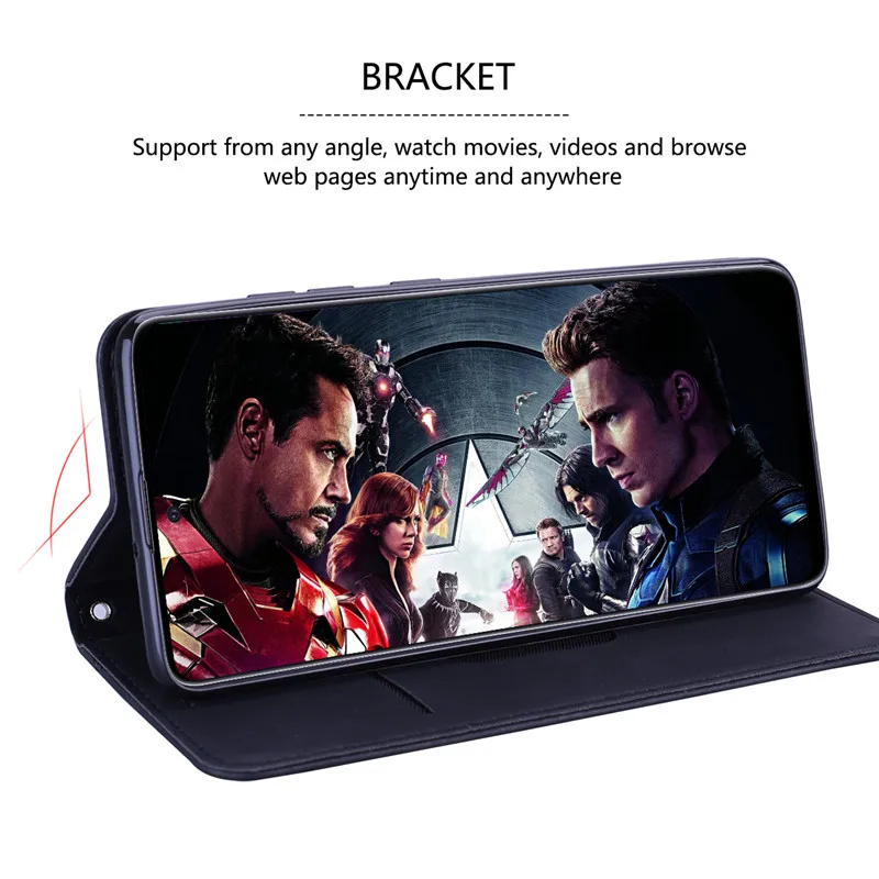 Redmi 7A Leather Wallet Flip Case For Xiaomi Redmi 7A Case Card Holder Magnetic Book Cover For Xiomi Redmi 7 7a 7 A Case Funda 3